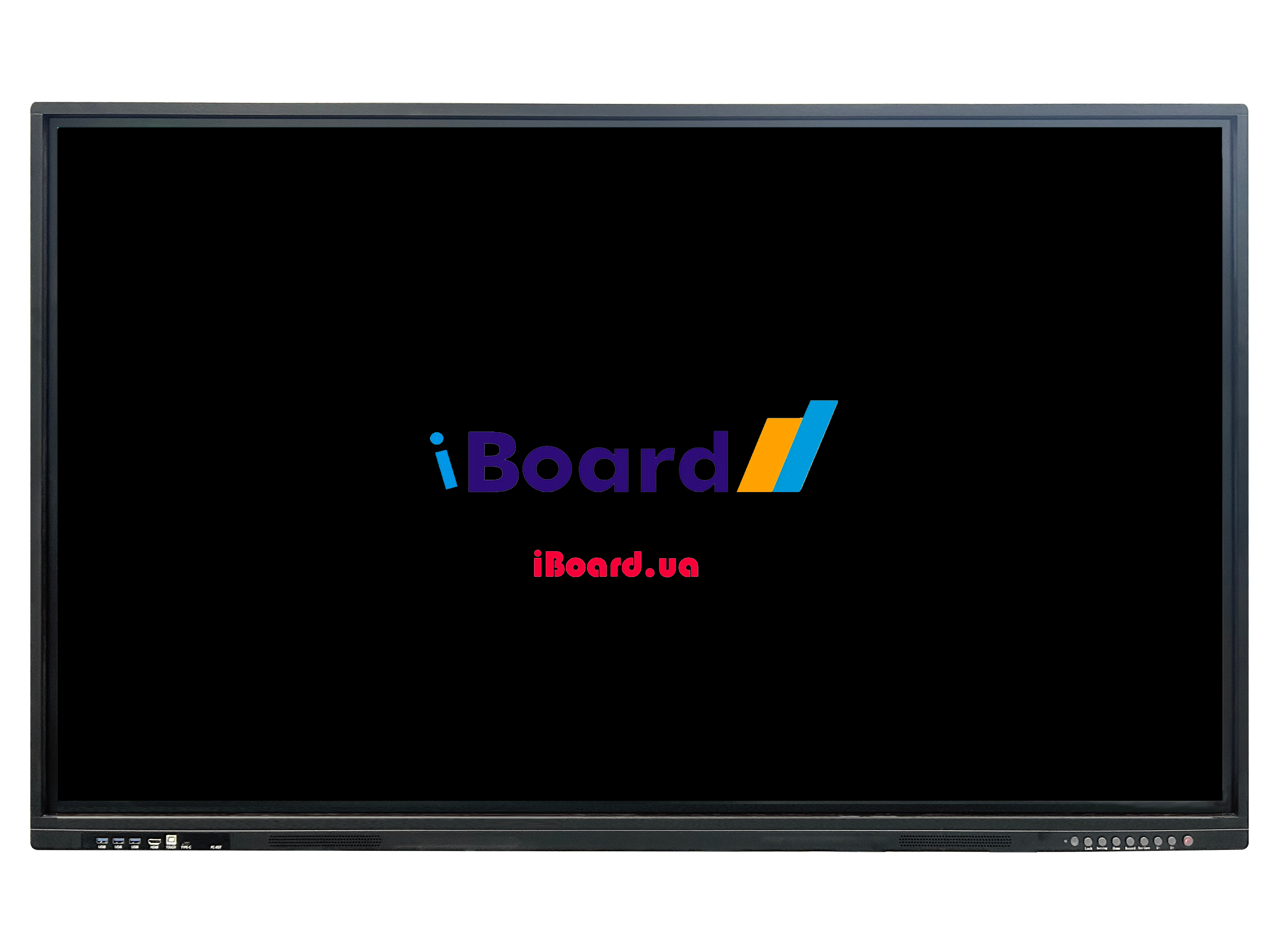 Інтерактивна панель iBoard 65″ дюймів діагональ, робота одночасно двох ОС (Android 14.0  8/128Гб+Windows) iBoard IP 65A14